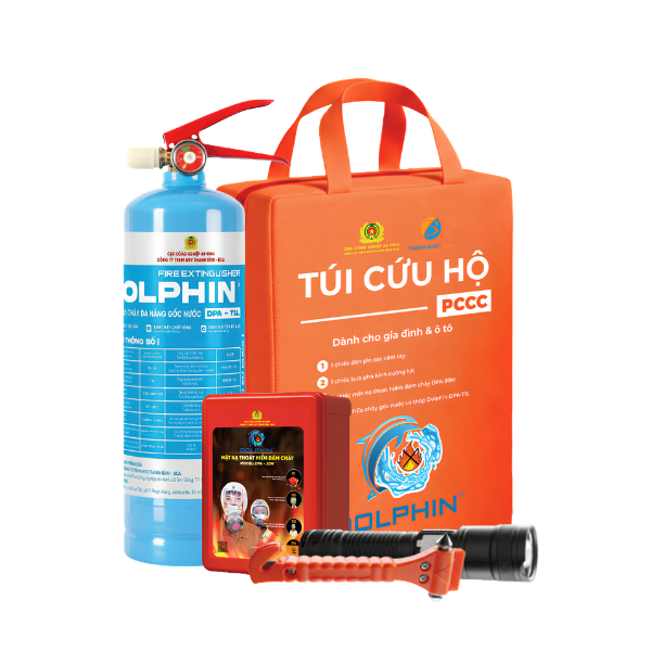 Túi Cứu Hộ PCCC Dolphin Dành Cho Gia Đình & Ô Tô Chính Hãng
